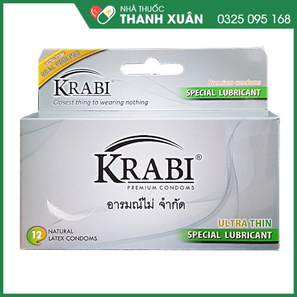 Bao cao su Krabi siêu mỏng - Ultrathin